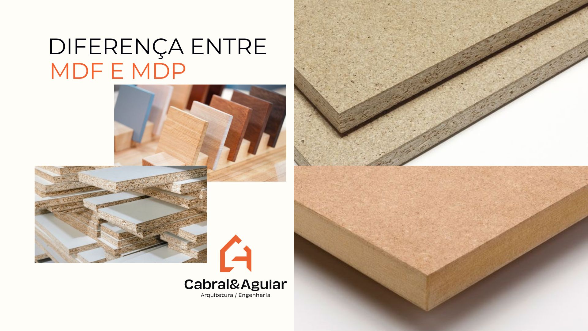 DIFERENÇA ENTRE MDF E MDP